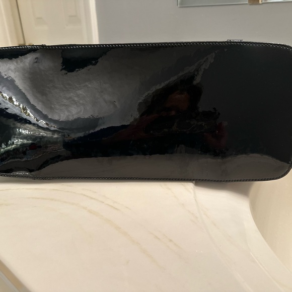 NWT Gucci Microguccissima Patent Leather Nice Tote - Black - Picture 9 of 13